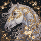 Flaming Radiance - Diamond Painting