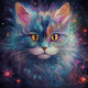 Colorful Cat - Diamond Painting