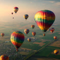 Dawn Balloon Festival - Diamond Painting