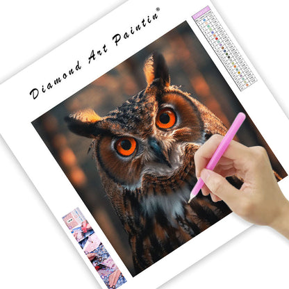 Owl Mystery - Diamond Painting