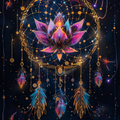 Lotus Dreamcatcher - Diamond Painting