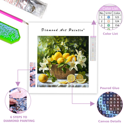 Lemon Garden - Diamond Painting