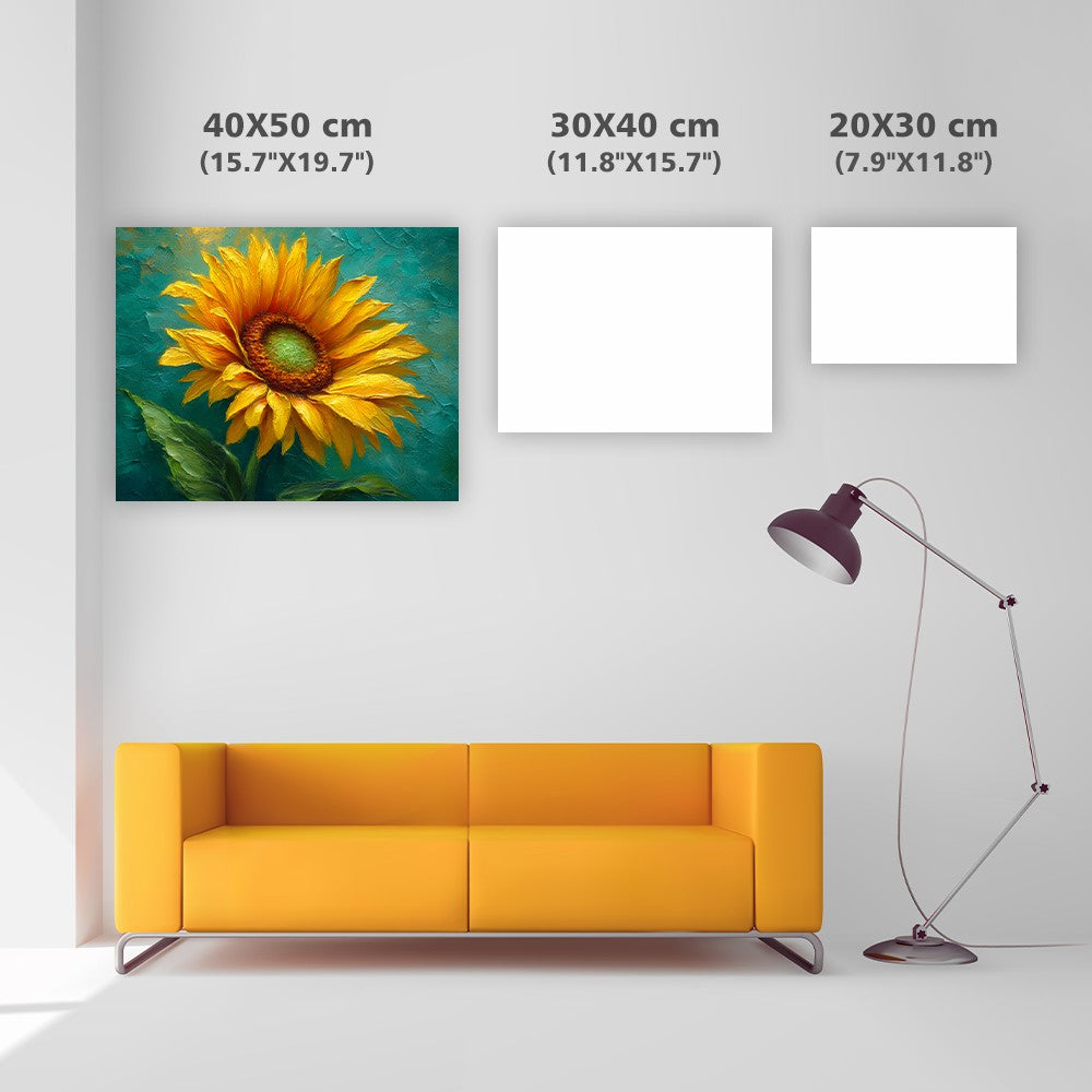 Golden Sunflower - Diamond Painting