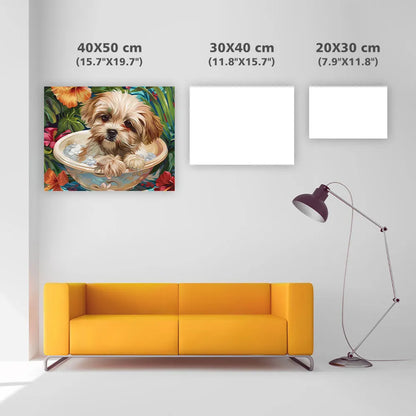 Bubble Puppy - Diamond Painting
