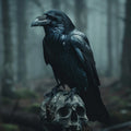 Raven and Skull - Diamond Painting