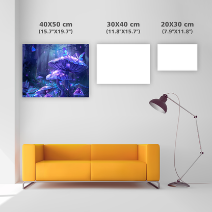 Enchanted Mushroom Glow - Diamond Painting