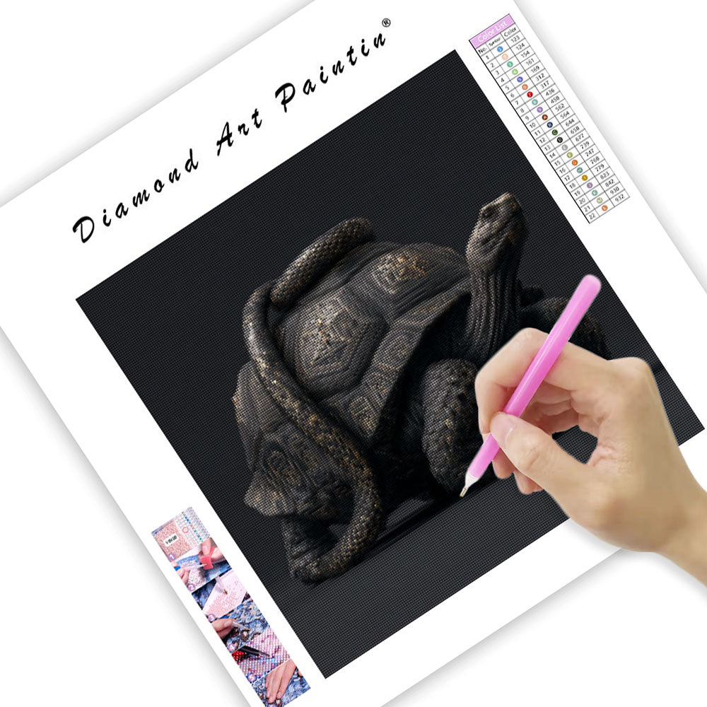 Black Tortoise - Diamond Painting