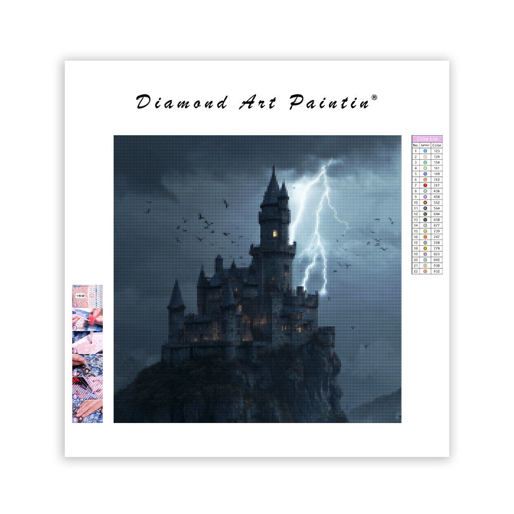 Dark Castle - Diamond Painting
