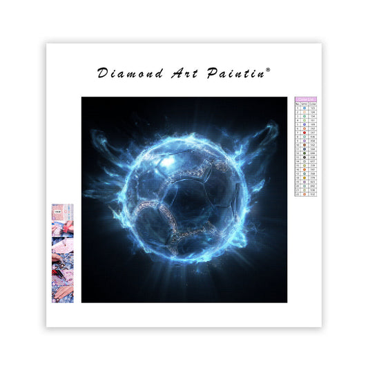 Enchanted Soccer Ball - Diamond Painting
