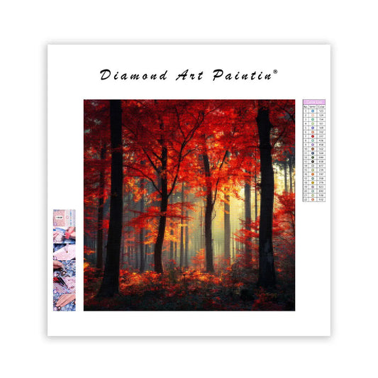 Autumn Forest - Diamond Painting