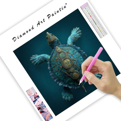 Mystic Dragon Turtle - Diamond Painting