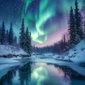 Aurora Winter Wonderland - Diamond Painting