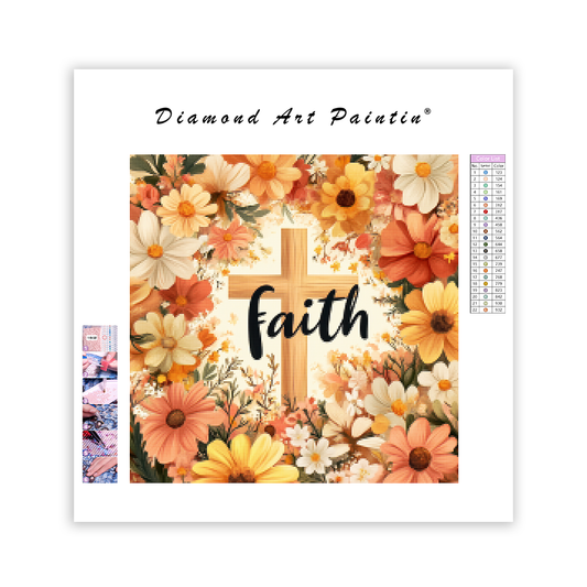 Faith in Bloom - Diamond Painting