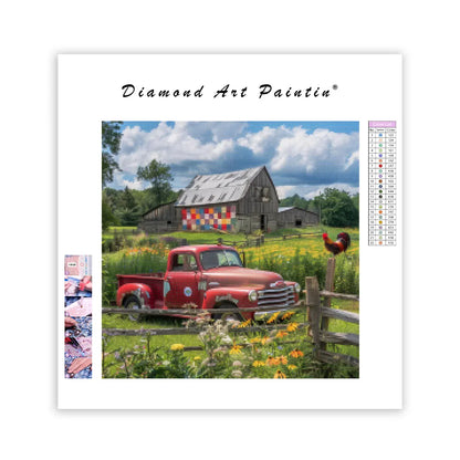 Farmyard Morning – Diamond Painting