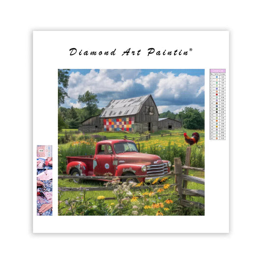 Farmyard Morning – Diamond Painting