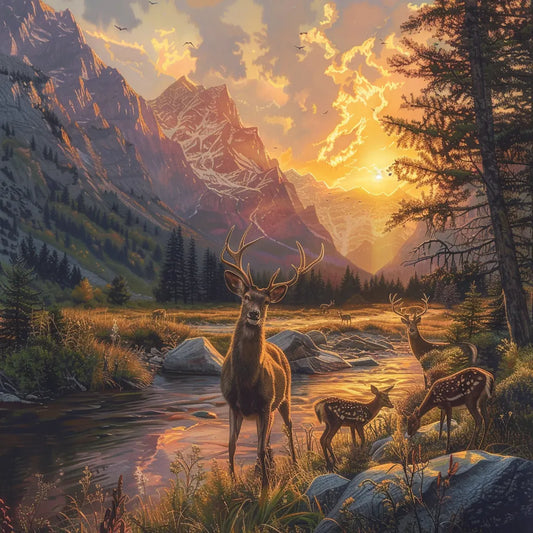 Guardians of the Valley - Diamond Painting