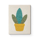 Happy Green Plant - Punch Needle