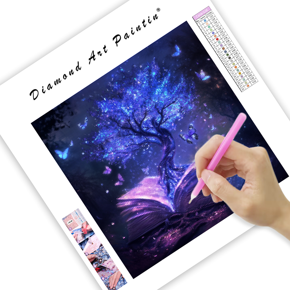 Mystical Tree of Knowledge - Diamond Painting
