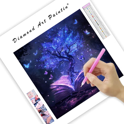 Mystical Tree of Knowledge - Diamond Painting