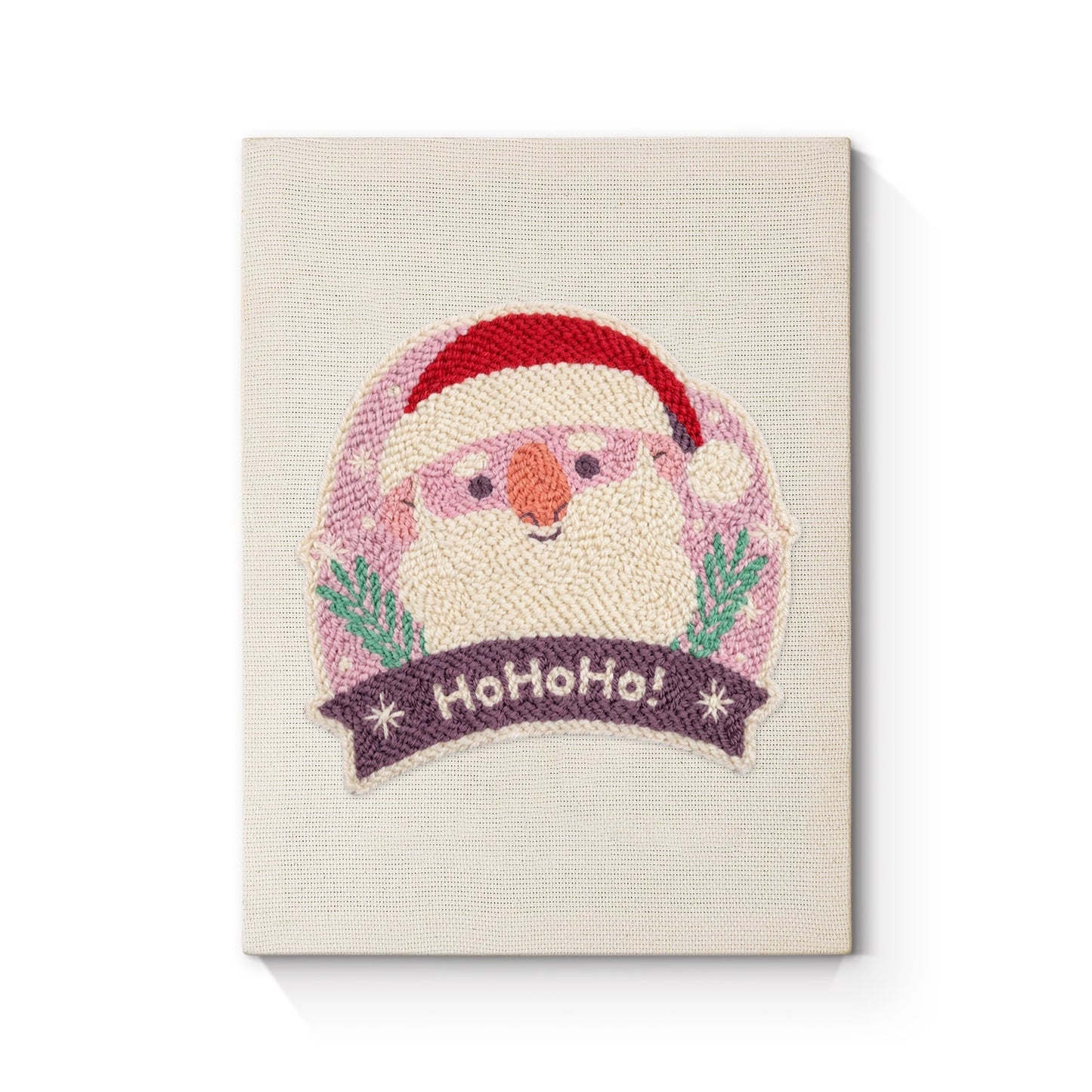 HoHoHo Santa - Punch Needle
