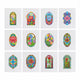 Mini-Vibrant Floral Stained Glass