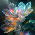 Crystal Flower Light - Diamond Painting