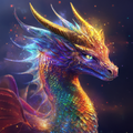 Majestic Fantasy Dragon - Diamond Painting