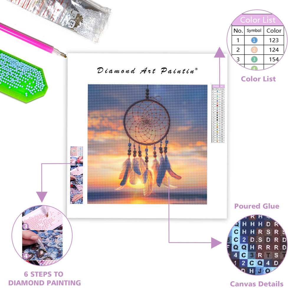 Dreamcatcher Breeze - Diamond Painting