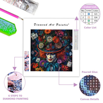 Chronomancer’s Bloom - Diamond Painting