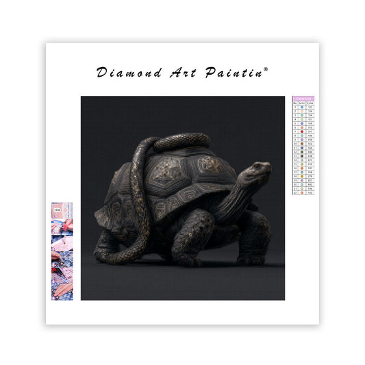 Black Tortoise - Diamond Painting