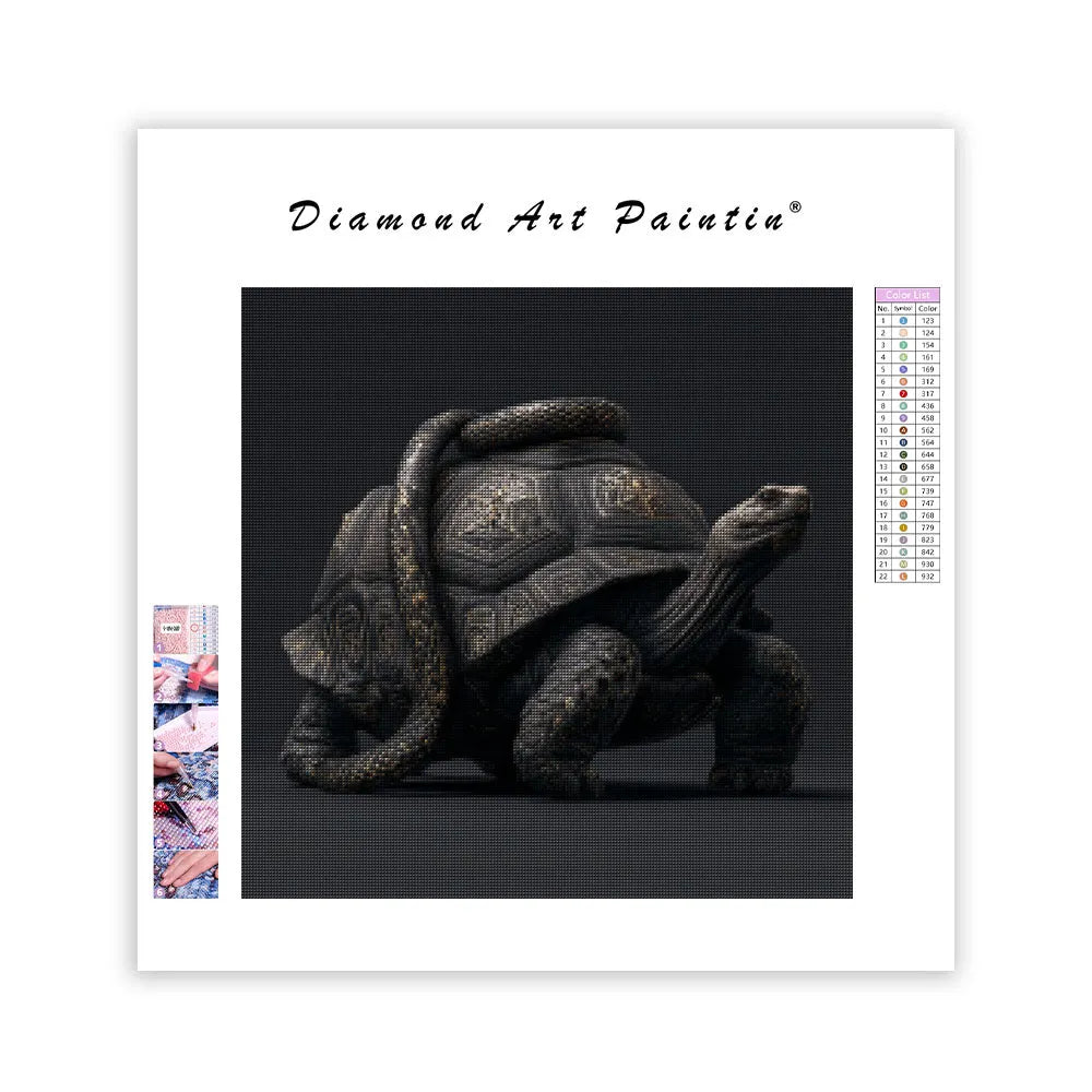 Black Tortoise - Diamond Painting