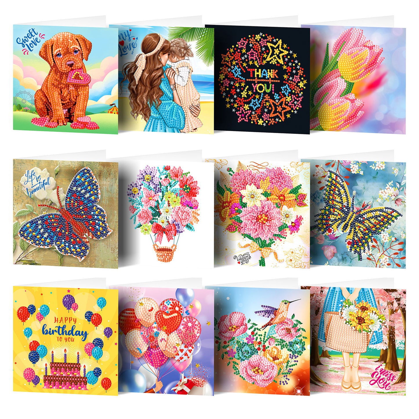 Greeting Card - Bloom & Joy Set