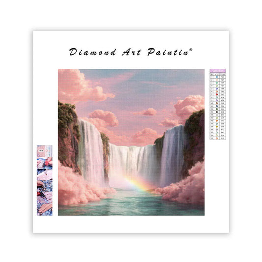 Cloud Waterfall - Diamond Painting