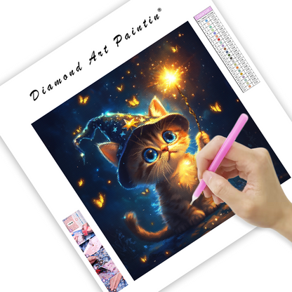 Magical Kitten - Diamond Painting