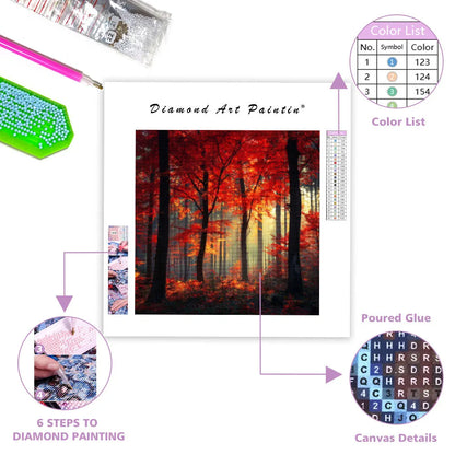 Autumn Forest - Diamond Painting