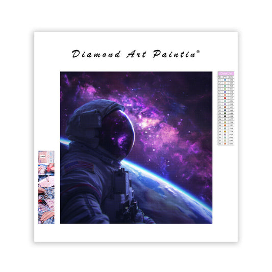 Astronaut Nebula - Diamond Painting