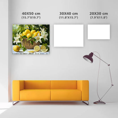 Lemon Garden - Diamond Painting