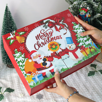 Diamond Painting Christmas Mystery Gift Box-Red-2