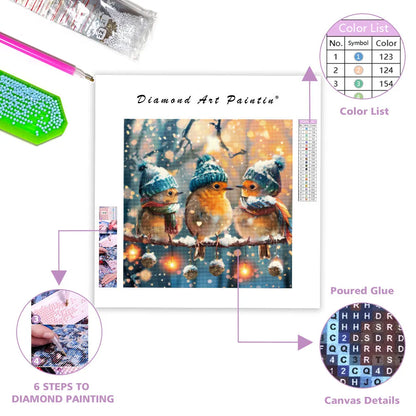 Winter Carol - Diamond Painting