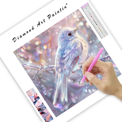 Crystal Feathered Bird – Diamond Painting