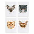 Mini-Cat Faces Collection