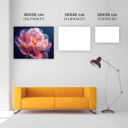 Peony Glow - Diamond Painting