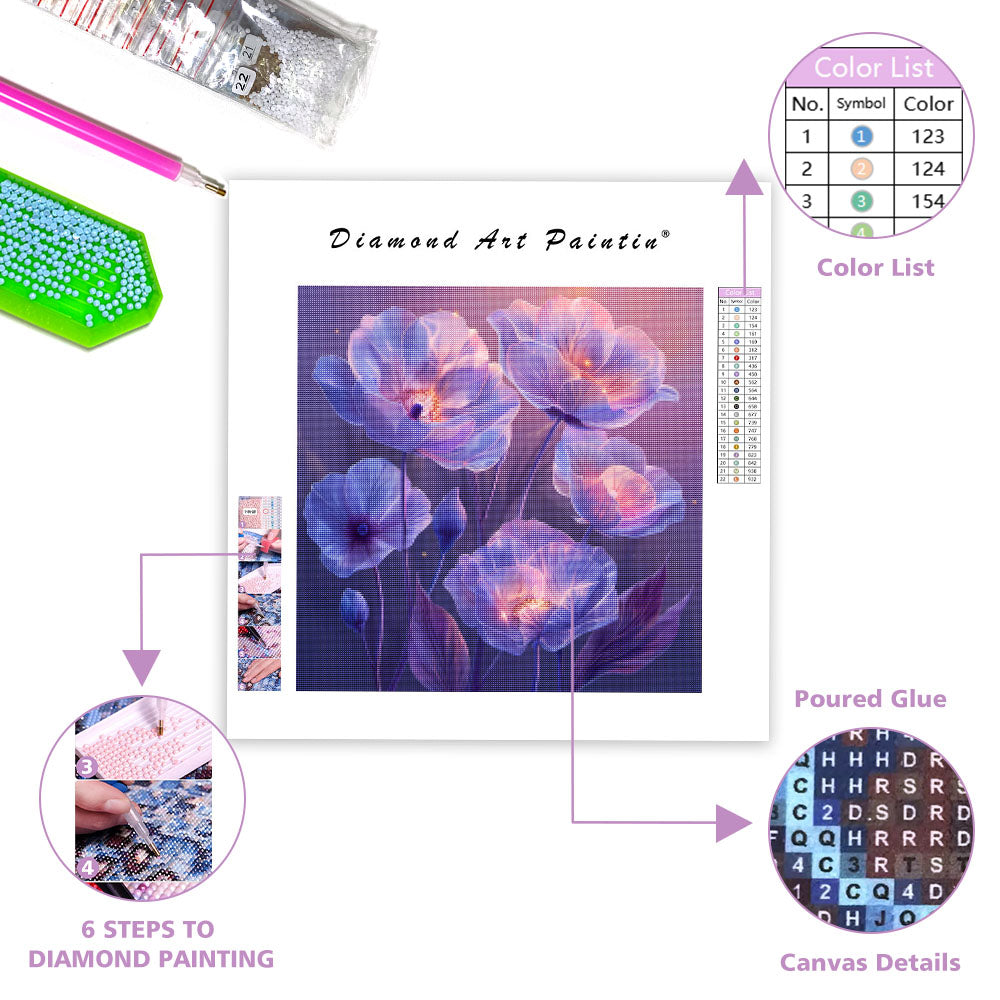 Blooming Light - Diamond Painting