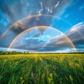 Rainbow After Rain - Diamond Painting