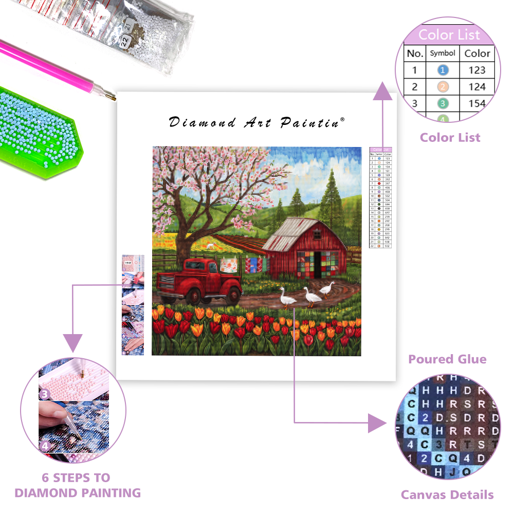 Quilt Farm - Diamond Painting