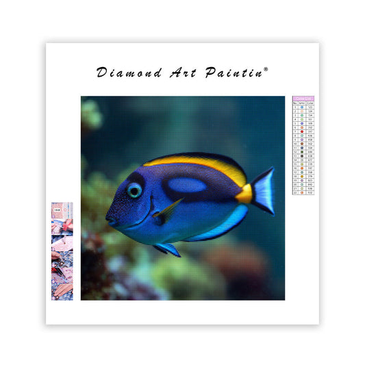 Regal Tang Fish - Diamond Painting
