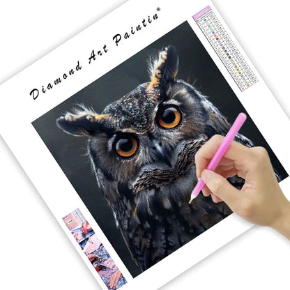 Owl Spark - Diamond Painting