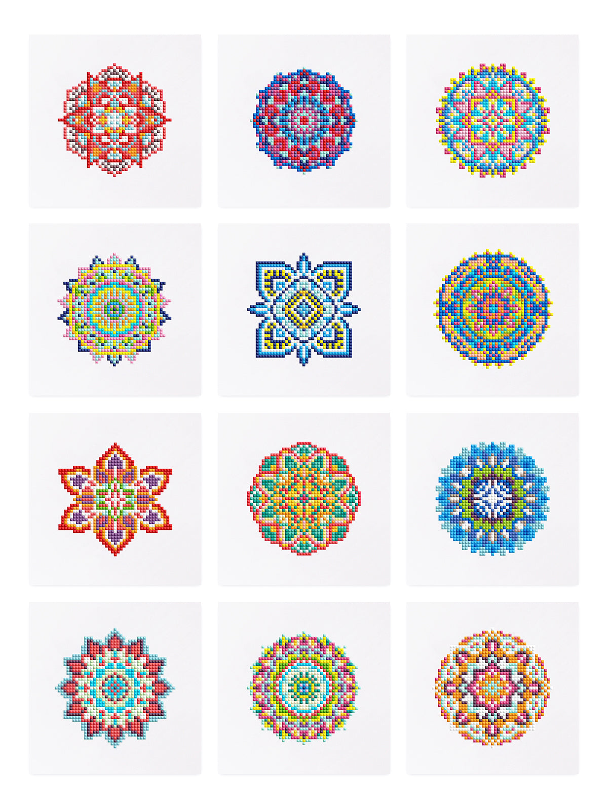 Mini-Colorful Mandala Creations