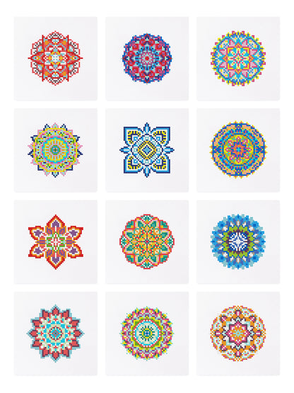 Mini-Colorful Mandala Creations