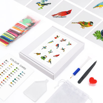Mini-Vibrant Birds of Nature